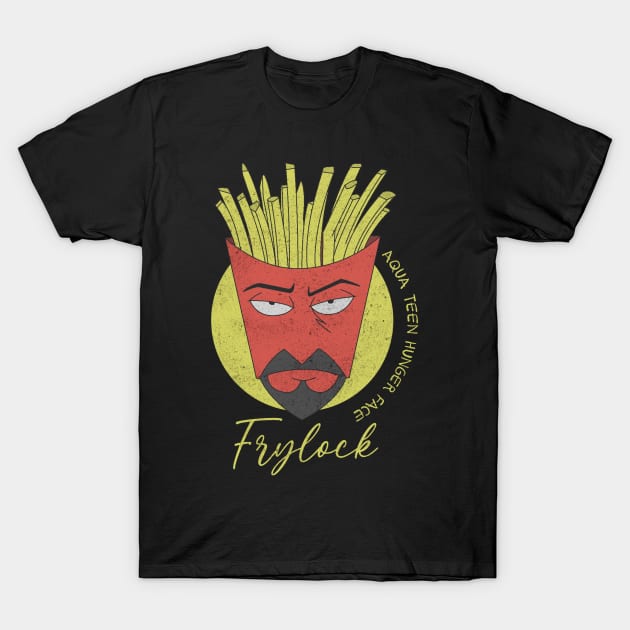 aqua teen hunger face - frylock T-Shirt by Ville Otila Abstract